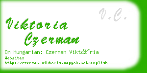 viktoria czerman business card